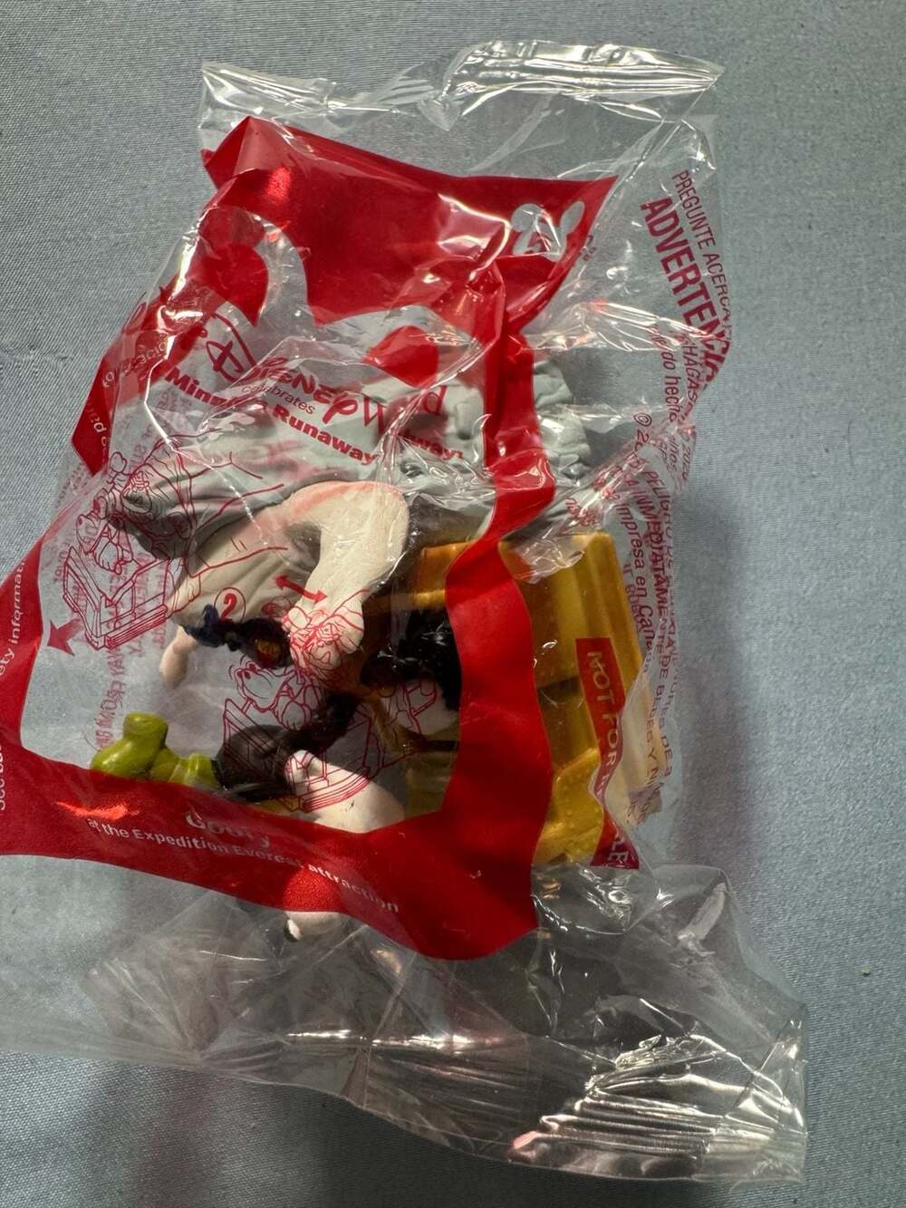 McDonald's Goofy Expedition Everest Toy